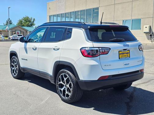 Bright White Clearcoat 2025 Jeep Compass Limited
