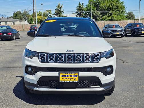Bright White Clearcoat 2025 Jeep Compass Limited