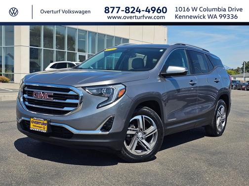 Satin Steel Metallic 2019 GMC Terrain SLT