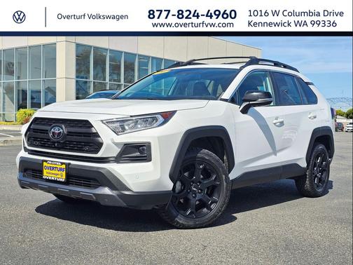 Super White 2020 Toyota RAV4 TRD Off-Road