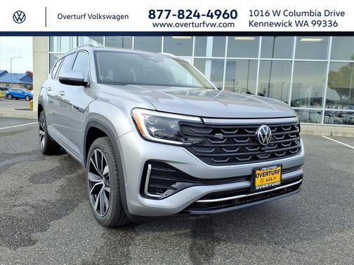 Silver Mist Metallic 2026 Volkswagen Atlas 2.0T SEL Premium R-Line 4MOTION