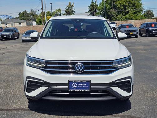 Pure White 2024 Volkswagen Tiguan 2.0T S 4MOTION