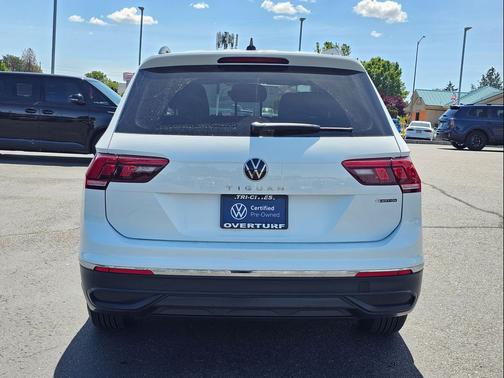 Pure White 2024 Volkswagen Tiguan 2.0T S 4MOTION