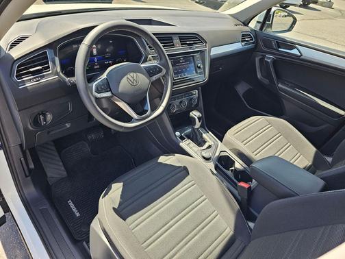 Pure White 2024 Volkswagen Tiguan 2.0T S 4MOTION