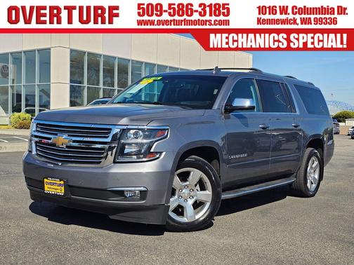 Satin Steel Metallic 2018 Chevrolet Suburban Premier