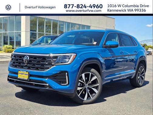mountain lake blue metallic 2026 Volkswagen Atlas Cross Sport 2.0T SEL Premium