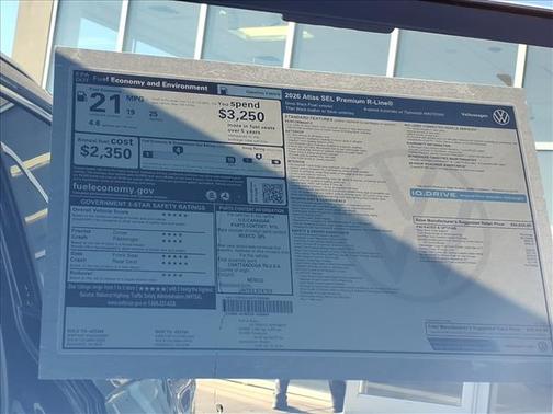 2026 Volkswagen Atlas 2.0T SEL Premium R-Line 4MOTION