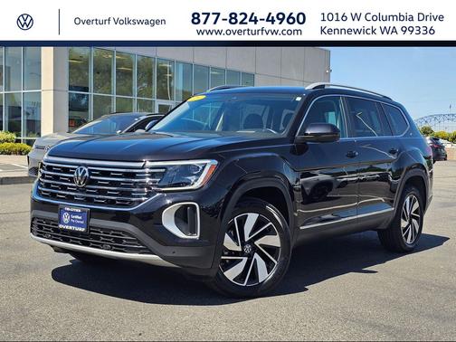 Deep Black Pearl 2025 Volkswagen Atlas 2.0T SEL