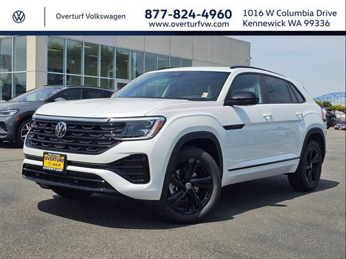 opal white pearl 2026 Volkswagen Atlas Cross Sport 2.0T SEL