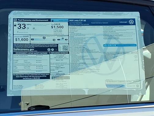 2025 Volkswagen Jetta 1.5T SE