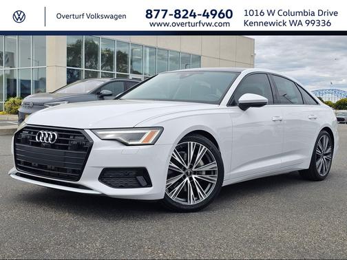 Glacier White Metallic 2023 Audi A6 45 Premium Plus