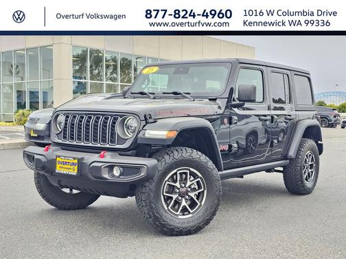 Black Clearcoat 2025 Jeep Wrangler Rubicon