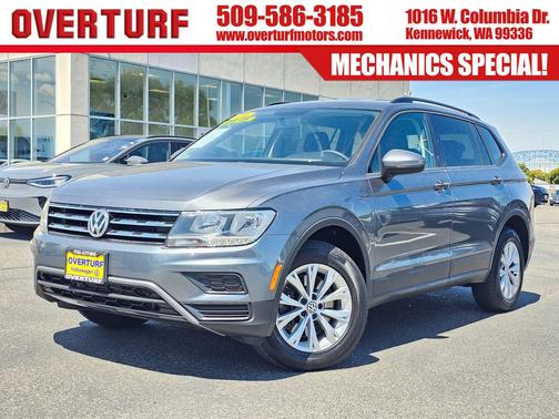 Platinum Gray Metallic 2019 Volkswagen Tiguan 2.0T S 4MOTION