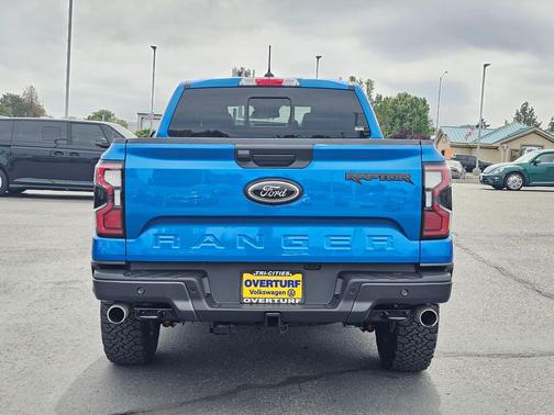 Velocity Blue Metallic 2025 Ford Ranger Raptor