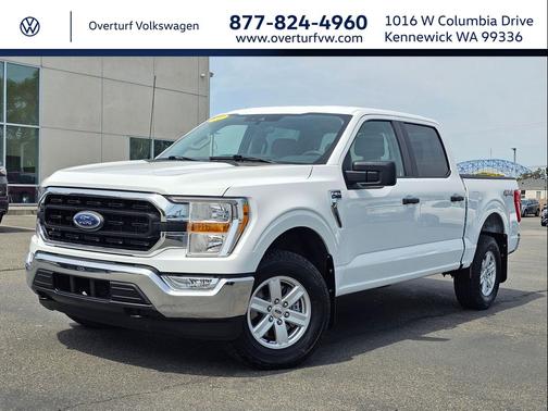 Star White Metallic Tri-Coat 2022 Ford F-150 XLT