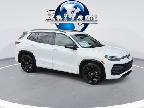 Opal White Pearl 2026 Volkswagen Tiguan 2.0T SE R-Line Black