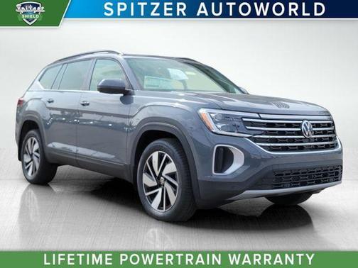 Pure Gray 2026 Volkswagen Atlas 2.0T SE w/Technology