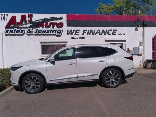 Platinum White Pearl 2023 Acura MDX Technology