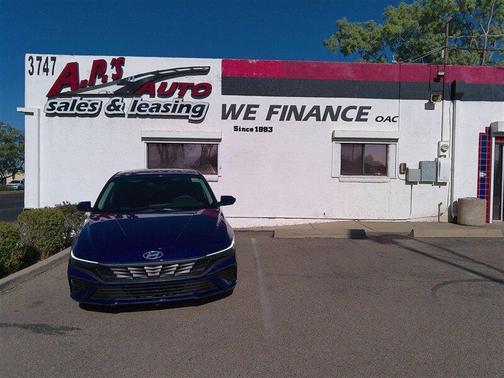 Blue 2026 Hyundai ELANTRA HEV Sedan