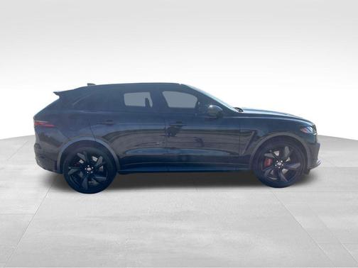 Santorini Black 2021 Jaguar F-PACE SVR P550 AWD Automatic