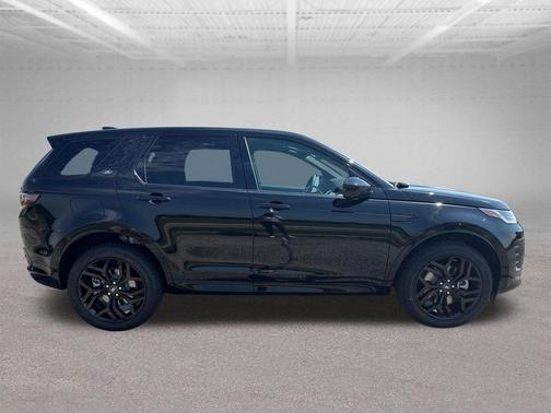 Santorini Black Metallic 2026 Land Rover Discovery Sport Landmark