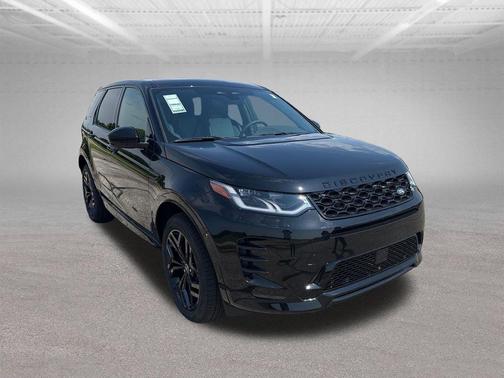 Santorini Black Metallic 2026 Land Rover Discovery Sport Landmark