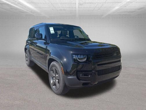Santorini Black Metallic 2026 Land Rover Defender P300 S