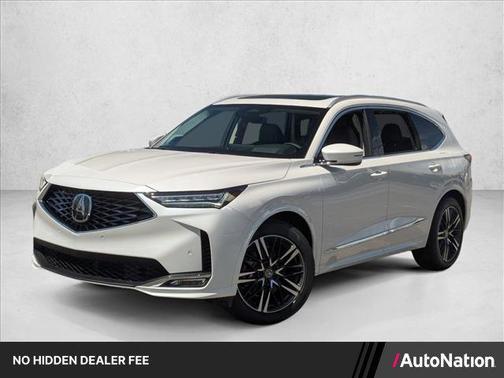 Platinum White Pearl 2026 Acura MDX Advance Package