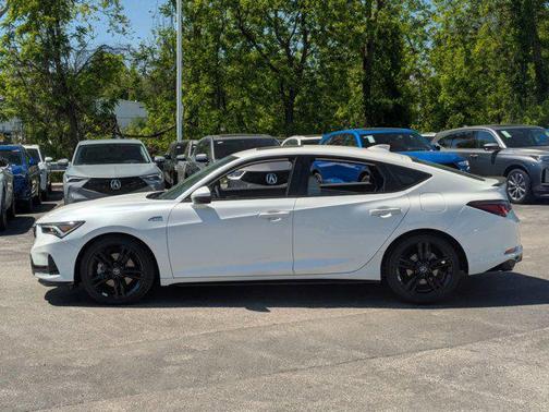 Platinum White Pearl 2026 Acura Integra FWD A-Spec with Technology