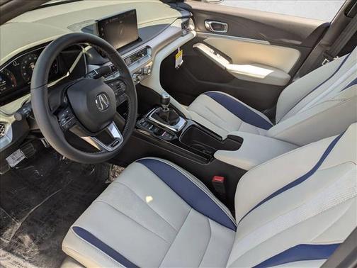 Platinum White Pearl 2026 Acura Integra FWD A-Spec with Technology