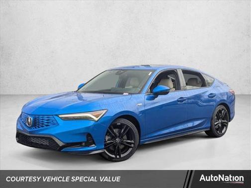 Double Apex Blue Pearl 2026 Acura Integra w/A-Spec Technology Package