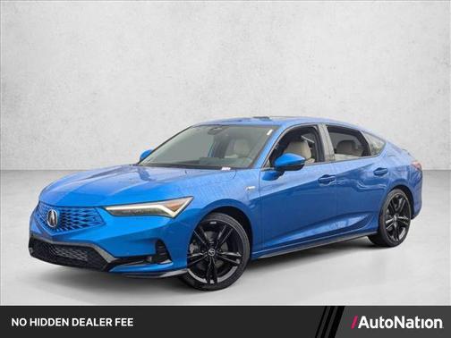 Double Apex Blue Pearl 2026 Acura Integra w/A-Spec Technology Package