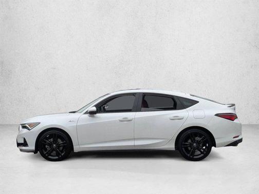 Platinum White Pearl 2026 Acura Integra FWD A-Spec with Technology