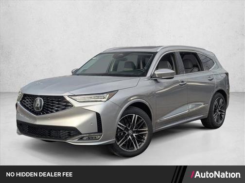 Solar Silver Metallic 2026 Acura MDX Advance Package