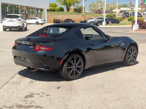 Jet Black Mica 2025 Mazda MX-5 Miata RF Grand Touring