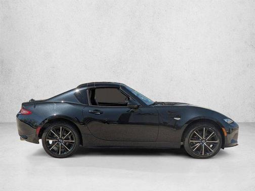 Jet Black Mica 2025 Mazda MX-5 Miata RF Grand Touring