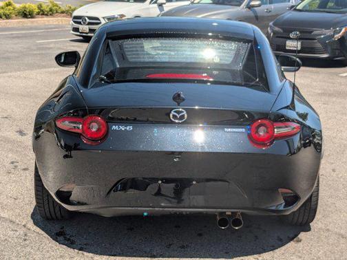 Jet Black Mica 2025 Mazda MX-5 Miata RF Grand Touring