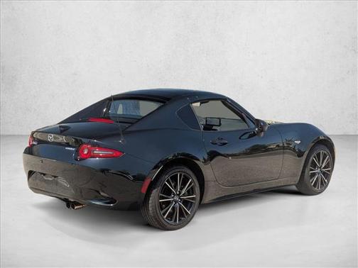 Jet Black Mica 2025 Mazda MX-5 Miata RF Grand Touring