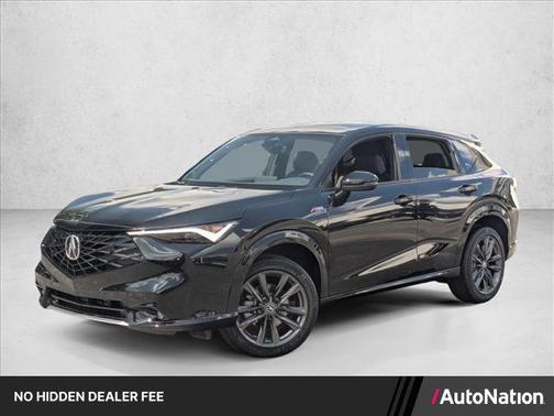 Crystal Black Pearl 2025 Acura ADX A-Spec
