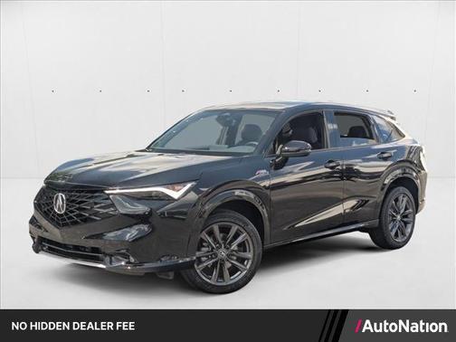 Crystal Black Pearl 2025 Acura ADX A-Spec