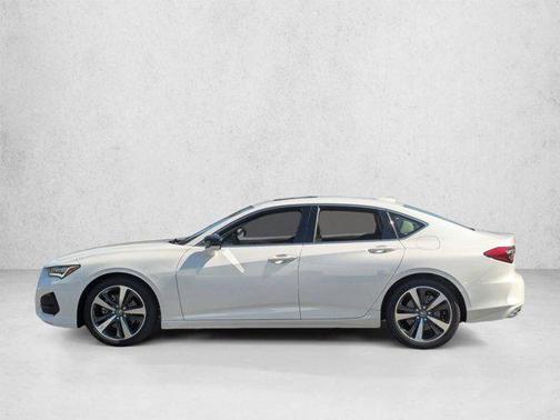 Platinum White Pearl 2025 Acura TLX Technology