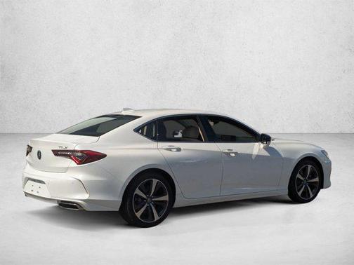 Platinum White Pearl 2025 Acura TLX Technology