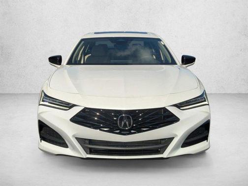 Platinum White Pearl 2025 Acura TLX Technology