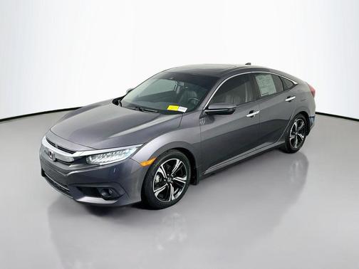 Modern Steel Metallic 2016 Honda Civic Touring