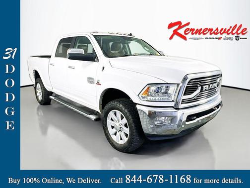 Bright White Clearcoat 2018 RAM 2500 Longhorn