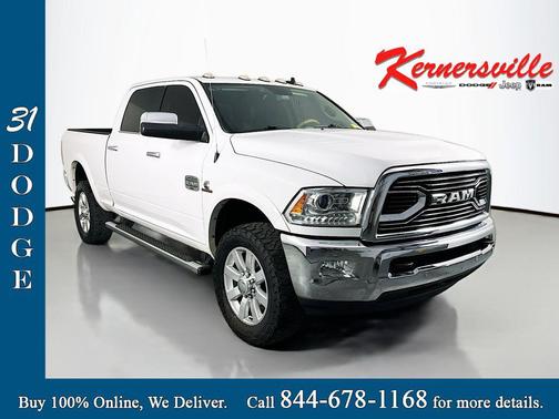 Bright White Clearcoat 2018 RAM 2500 Longhorn