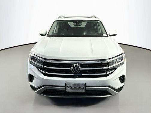 Pure White 2021 Volkswagen Atlas 3.6L SEL Premium