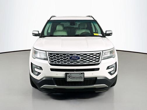 WHITE PLATINUM MET TRI-COAT 2016 Ford Explorer Platinum
