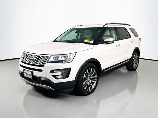 WHITE PLATINUM MET TRI-COAT 2016 Ford Explorer Platinum