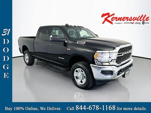 Diamond Black Crystal Pearlcoat 2022 RAM 2500 Tradesman Crew Cab 4x4 6'4' Box